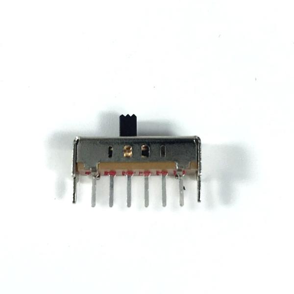 Cheap 2mm Travel DP4T 1P2T Interruptor On Off Toggle Switch for sale