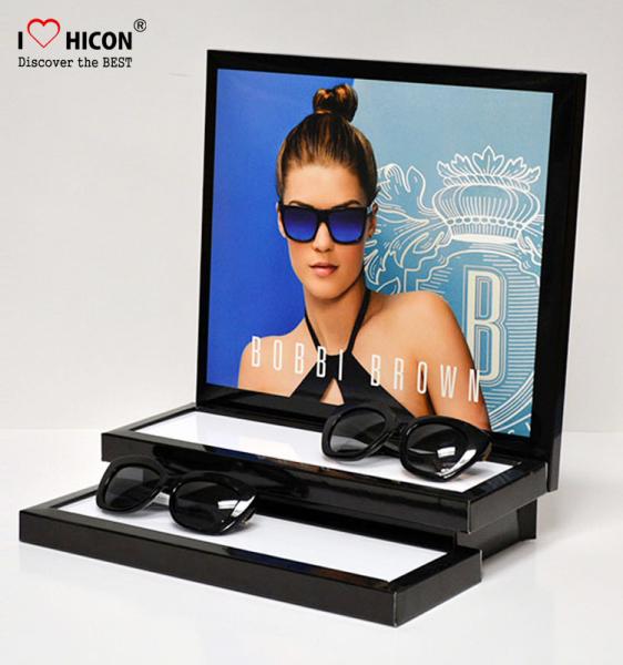 Cheap Custom Sunglass Counter Display Acrylic Advertising Countertop Display Stand for sale