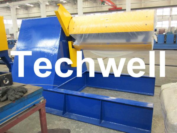 Cheap Custom Hydraulic Auto Recoiler Curving Machine With 0 - 15m/min Rewind Speed for sale