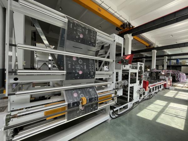 Cheap 200pcs/Min Continuous Bag Sealing Machine LDPE Non Woven Bag Machine for sale