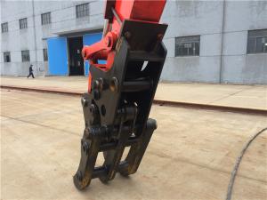 Hydraulic Driven Log Loader Grapple / High Efficiency Excavator Rotating Grapple