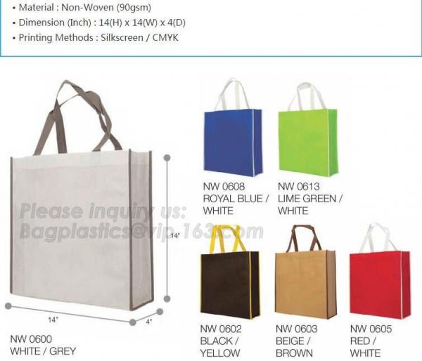 Stitched OEM custom reusable non-woven shopping bag,eco friendly non woven bag, Custom New Shopping Non Woven Bag Eco Ba