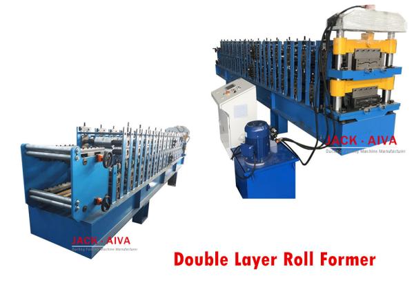 Cheap Double layer Roll Former, Customized Roll Forming Machine for sale
