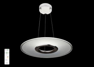 Best Luminous Adjustable LED Pendant Lamp High Color Rendering Index With Round Light Panel wholesale