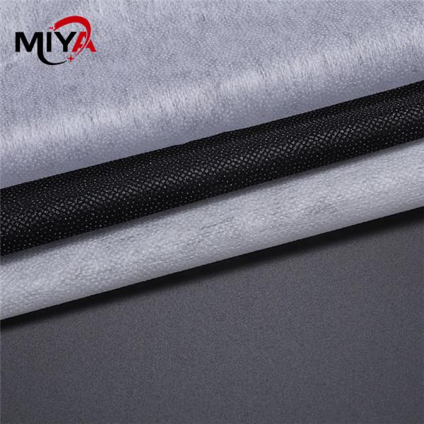 Cheap Microdot Polyamide Adhesive Non Woven Fusible Interlining 100% Polyester for sale