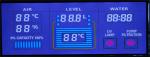 2.8 V HTN LCD Display Panel Custom Seven Segment High Contrast White LED