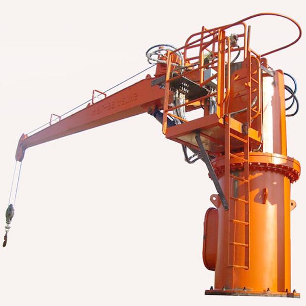 Cheap Hydraulic Marine Knuckle Boom Crane Davit Crane For Boat BV Certification for sale