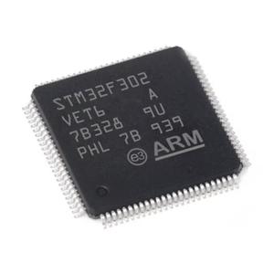 Best Wholesales ARM MCU STM32F302VET6 STM32F302 STM32F LQFP-100 microcontroller with low price IC chips wholesale