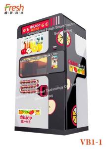 large window orange Fresh Orange Juice Squeezing Automatic Beverage Vending Machine for drinking with large window