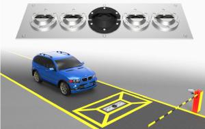 Embedded under vehicle inspection system