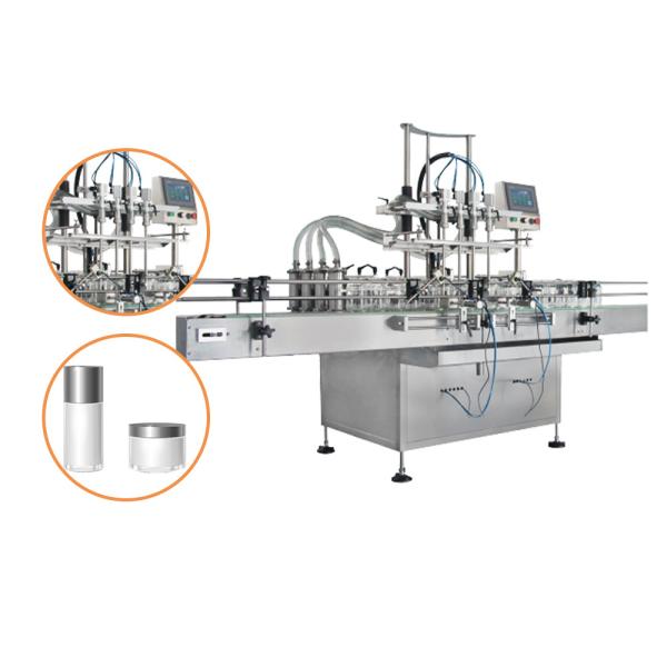Cheap Automatic Inline Multy Heads Horizontal Piston Filling Equipment System Volumetric Servo Driven for sale