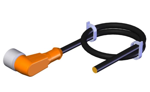 Cheap Euchner C-M12F05-05X050PU05,0-GA-073462 Connecting Cable With Angled Plug Connector M12, 5-Pin for sale