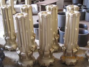 Reverse Circulation DTH Hammer Bits Spherical Tungsten Carbide Inserts