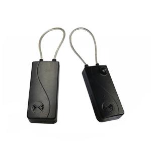 China Dual Or Triple EAS Self Alarming Cable Security Tag With Lanyard on sale