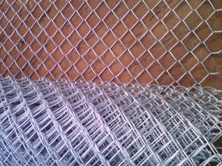 Cheap 6ft Diamond Chain Link Fence Mining Hook Net 80x80mm for sale