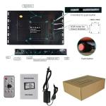 7 Inch Open Frame LCD Display , Motion Sensor LCD Monitor Desktop Mount