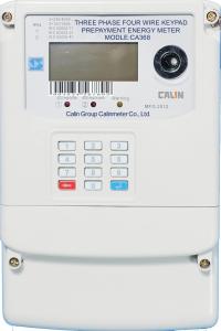 China Multi - Rate Power Three Phase Energy Meters Keypad Digital Electricity Meter on sale
