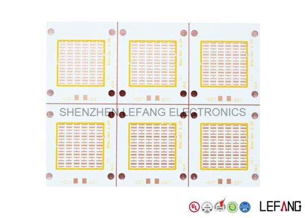 Cheap White Pcb Board Copper Base , Custom MCPCB Metal Core Printed Circuit Board for sale