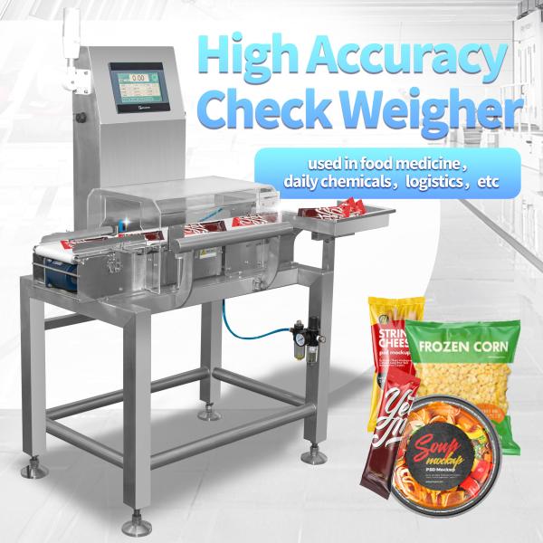 Cheap Accurate Customized Check Weigher Machine For Weight Checking for sale