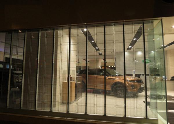 Cheap High Definition Transparent LED Display Panel  , Shopping Malls Clear LED Screen for sale