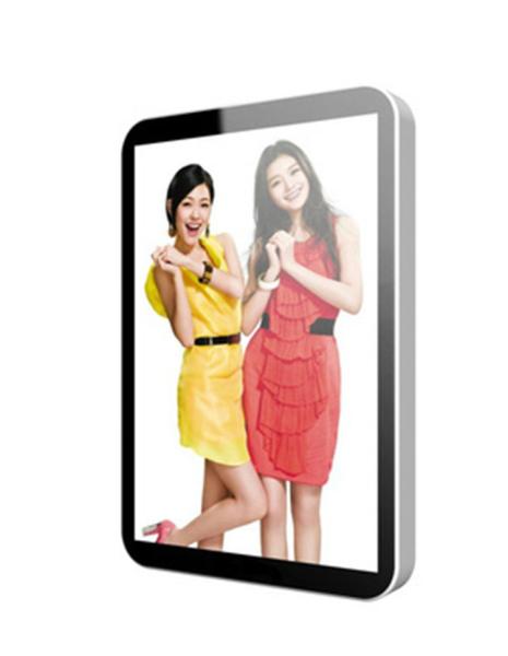 Cheap Ultra Slim Vertical LCD Display Android 46" With Black Media Player for sale