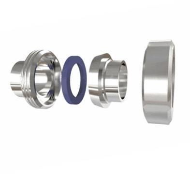 Cheap ECM Certification Sanitary Pipe Fittings DIN standard Pipe Welders Union for sale