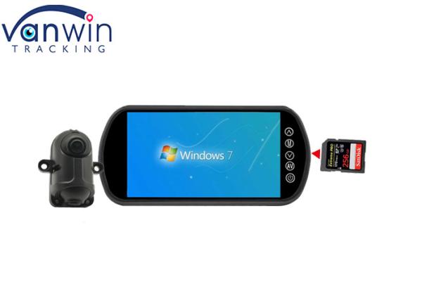 Cheap Universal AV 7 Inch HDMI Monitor Rearview Mirror With DVR Recording for sale