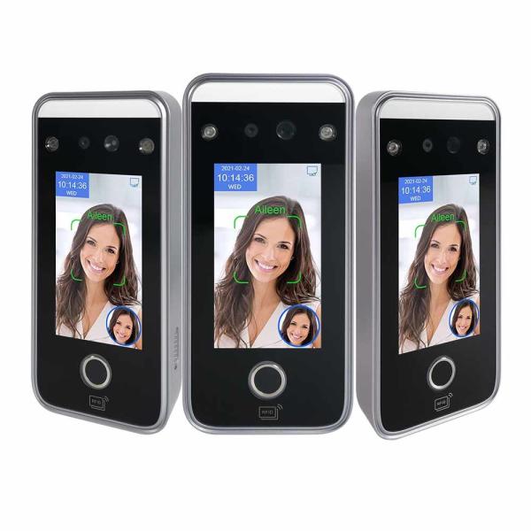 Cheap 4.3" IPS Fingerprint Attendance System 272x480 Touch Screen Face Recognition Machines for sale