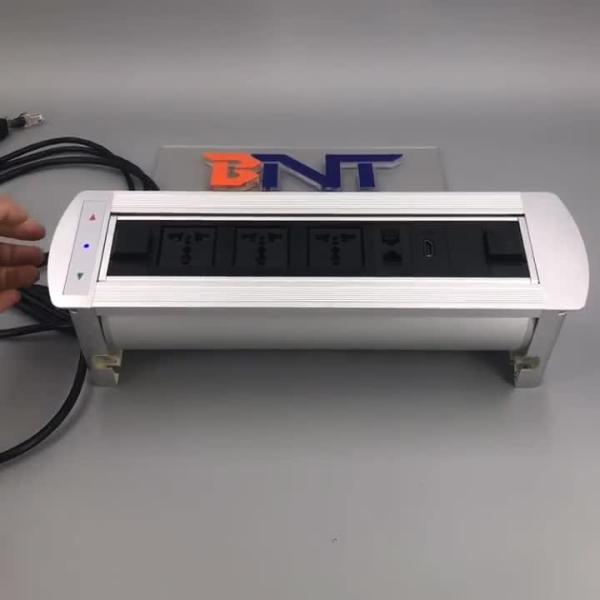 Cheap Customized conference usb charger built-in table power socket for sale