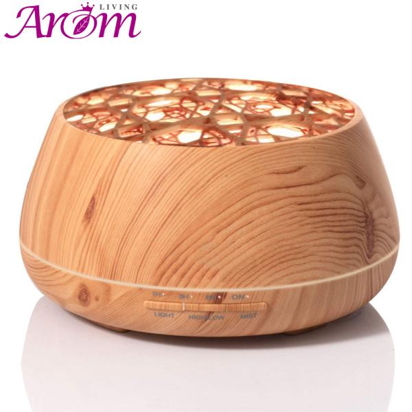 Cheap 400ml Aroma Essential Oil Diffuser With Bluetooth Speaker for sale