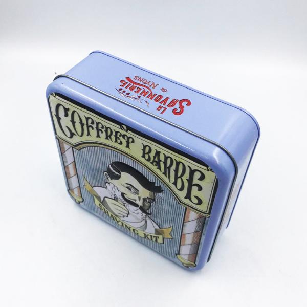 Cheap Reusable Moistureproof Tin Box For Sweets , Multifunctional Holiday Chocolate Tins for sale