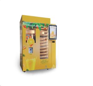 China Auto Squeezed Fresh Juice Vending Machine Natural Orange Juice Dispenser Machine on sale