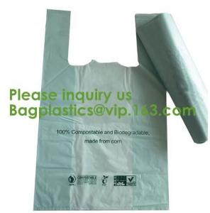 Best 100% Biodegradable Plastic Trash Bag Compostable Garbage Bag 100% Biodegradable and Compostable Plastic Garbage Bag dog wholesale