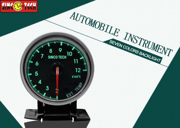 Cheap Digital Exhaust Gas Temperature Gauge Single Function 7 Colors Adjustable Backlight for sale