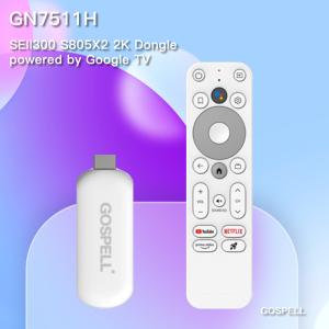 Best Amlogic S805X2 4K TV Stick For Projector Android 11.0 1GB DDR4 RAM 8GB Flash wholesale