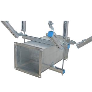 Best 2000pcs/Hr 15KW Automatic Roll Forming Machine Touch Screen Seismic Support Bracket Machine wholesale