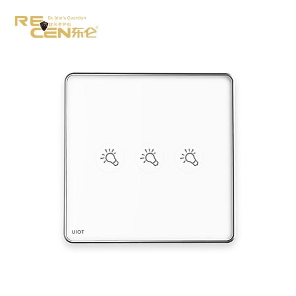 Cheap Communication Distance Smart House Control System Smart Control Switch Panel for sale