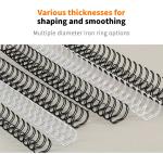 Nylon-Coated double Wire-0 Double Loop Spiral O Double Loop Binding Wire Twin