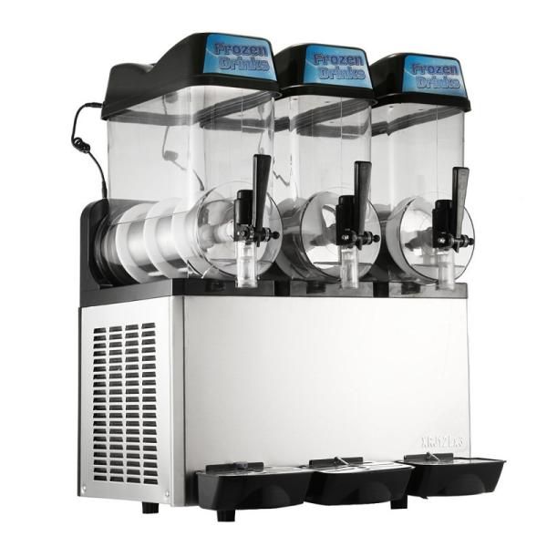 Cheap Single Compressor Ice Slush Machine Air Cooling With Three Bowl for sale