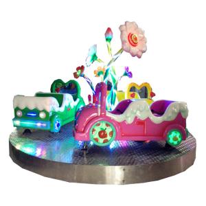 China 12 players cloud merry go round carousel for amusement theme park kids fun game on sale