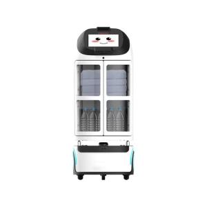 Best Automatically Hotel Delivery Robot Service Route Intelligent 60kg Net wholesale