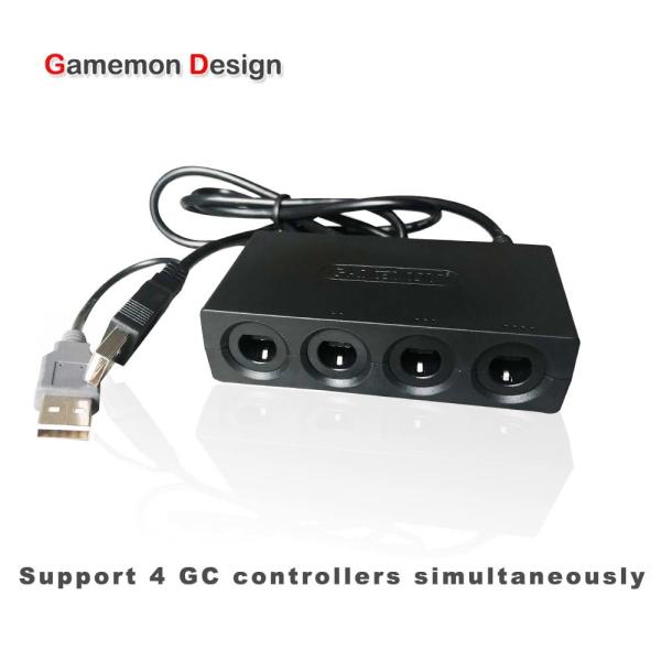 Cheap NGC Video Game Converter Gamecube Controller Adapter For Wii U Nintendo Switch for sale