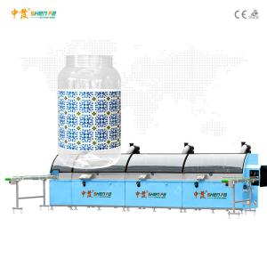 4L Transparent Bucket Auto Screen Printing Machine 3 Colors