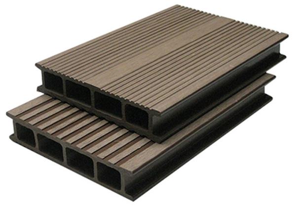 Cheap Solid Profile WPC Composite Decking By Extruded for sale