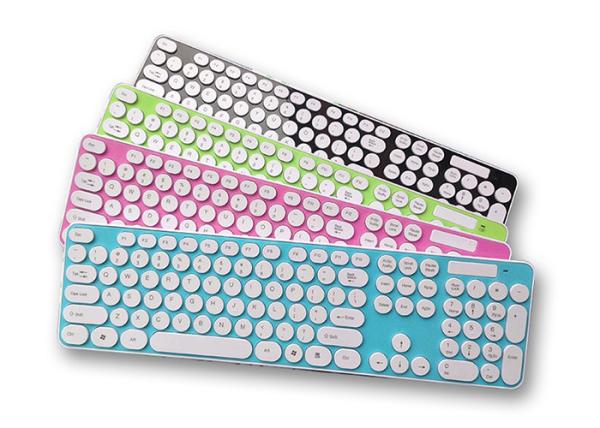 Cheap 2.4 Ghz Wireless Keyboard And Mouse Combo For Windows 2000 / XP / VISTA / 7 / 8 for sale