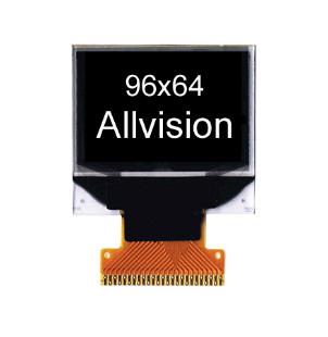 Cheap High Contrast 96x64 Oled Display , Monochrome Oled Display QG-9664K for sale