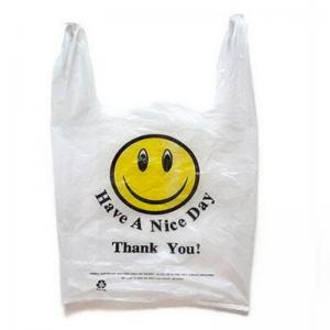 Best Custom Printed Biodegradable Shopping Bags , PLA Degradable Plastic Bags wholesale