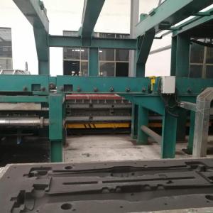 Flask Automatic Moulding Line Customized Dimension Hydraulic Valve PLC Control
