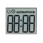 5 Digit Seven Segment Backlight TN LCD Display Transmissive Positive Type