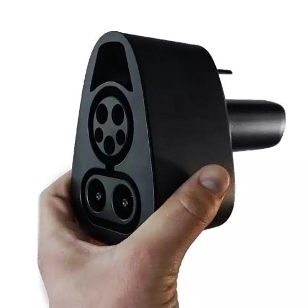 Cheap DC 1000V Tesla CCS Combo 1 Adapter North America,400A CCS Combo 1 To TPC EV Charger Connector for sale